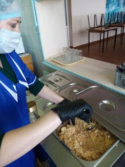 Взятие проб готового блюда